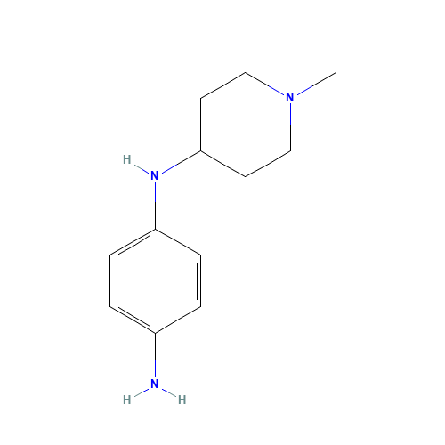 4-N-(1-methylpiperidin-4-yl)benzene-1,4-diamine (CAS: 1086392-72-4) - Related Chemical Product