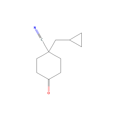 1-(cyclopropylmethyl)-4-oxocyclohexane-1-carbonitrile (CAS: 916160-09-3) - Related Chemical Product