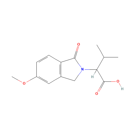 2-(6-methoxy-3-oxo-1H-isoindol-2-yl)-3-methylbutanoic acid (CAS: 1448189-58-9) - Related Chemical Product