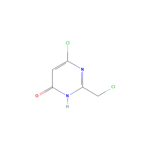 6-chloro-2-(chloromethyl)-1H-pyrimidin-4-one (CAS: 19874-98-7) - Related Chemical Product