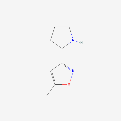 5-methyl-3-pyrrolidin-2-yl-1,2-oxazole (CAS: 1000932-34-2) - Related Chemical Product
