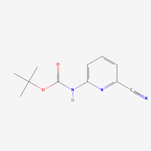 tert-butyl N-(6-cyanopyridin-2-yl)carbamate (CAS: 400781-17-1) - Related Chemical Product