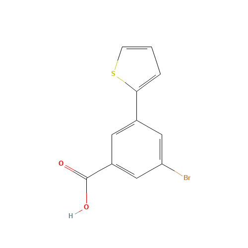 3-bromo-5-thiophen-2-ylbenzoic acid (CAS: 145493-99-8) - Related Chemical Product