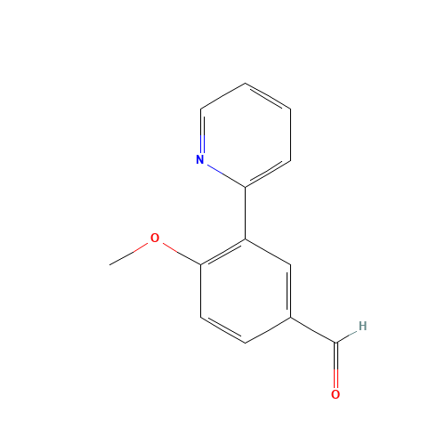 4-methoxy-3-pyridin-2-ylbenzaldehyde (CAS: 628711-22-8) - Related Chemical Product