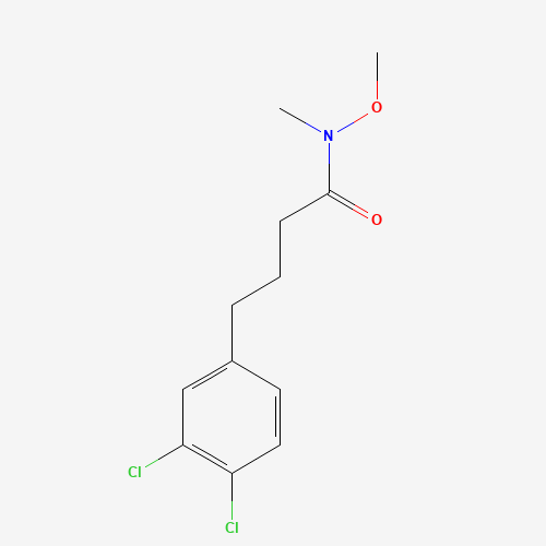 4-(3,4-dichlorophenyl)-N-methoxy-N-methylbutanamide (CAS: 1389551-93-2) - Related Chemical Product