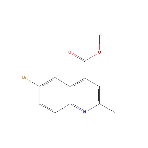 methyl 6-bromo-2-methylquinoline-4-carboxylate (CAS: 786659-09-4) - Related Chemical Product