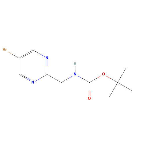 tert-butyl N-[(5-bromopyrimidin-2-yl)methyl]carbamate (CAS: 1235451-38-3) - Related Chemical Product