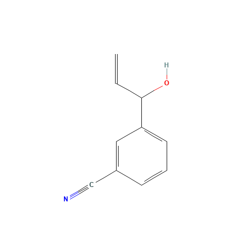 3-(1-hydroxyprop-2-enyl)benzonitrile (CAS: 91880-76-1) - Related Chemical Product