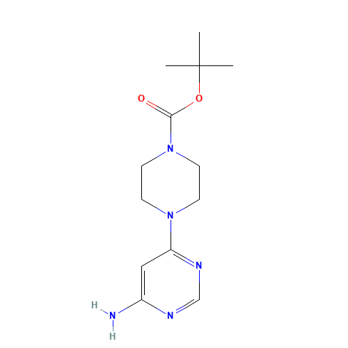 tert-butyl 4-(6-aminopyrimidin-4-yl)piperazine-1-carboxylate (CAS: 436851-80-8) - Related Chemical Product