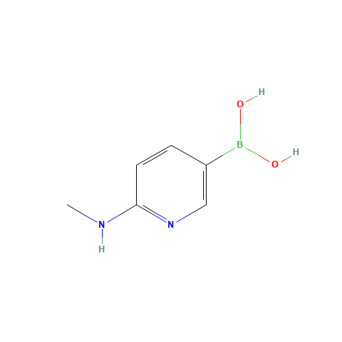 [6-(methylamino)pyridin-3-yl]boronic acid (CAS: 774170-15-9) - Related Chemical Product