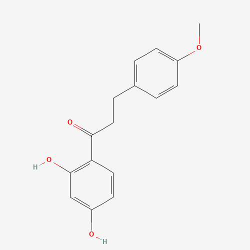 1-(2,4-dihydroxyphenyl)-3-(4-methoxyphenyl)propan-1-one (CAS: 93435-21-3) - Related Chemical Product