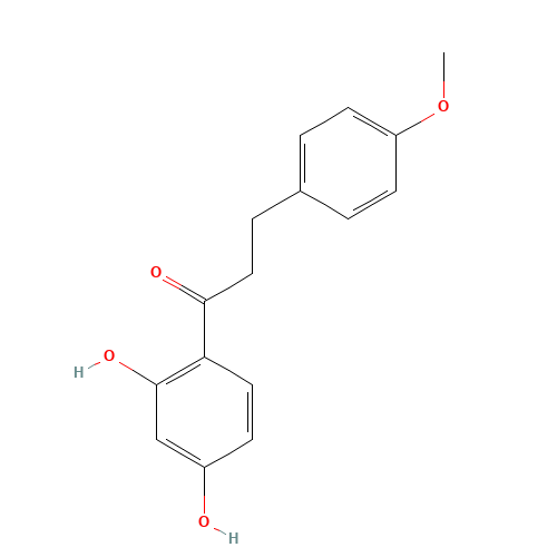 1-(2,4-dihydroxyphenyl)-3-(4-methoxyphenyl)propan-1-one (CAS: 93435-21-3) - Related Chemical Product