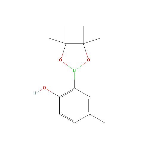 4-methyl-2-(4,4,5,5-tetramethyl-1,3,2-dioxaborolan-2-yl)phenol (CAS: 1398414-30-6) - Related Chemical Product