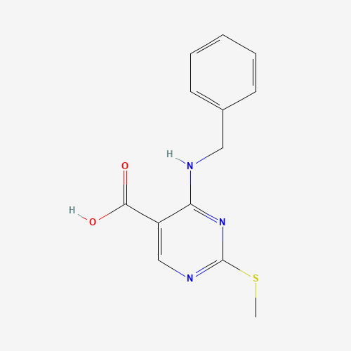 4-(benzylamino)-2-methylsulfanylpyrimidine-5-carboxylic acid (CAS: 686267-34-5) - Related Chemical Product