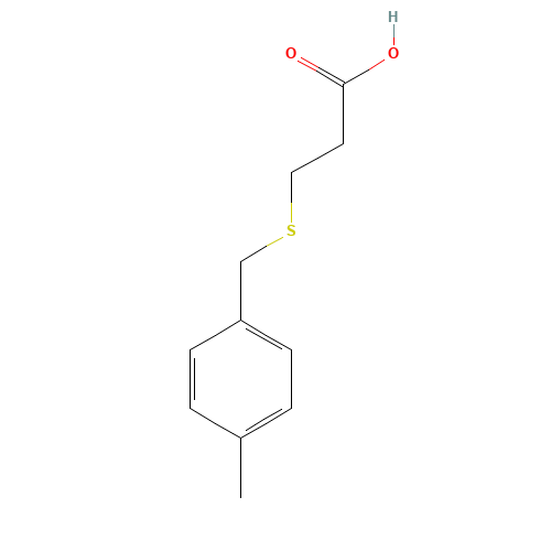 3-[(4-methylphenyl)methylsulfanyl]propanoic acid (CAS: 78981-22-3) - Related Chemical Product