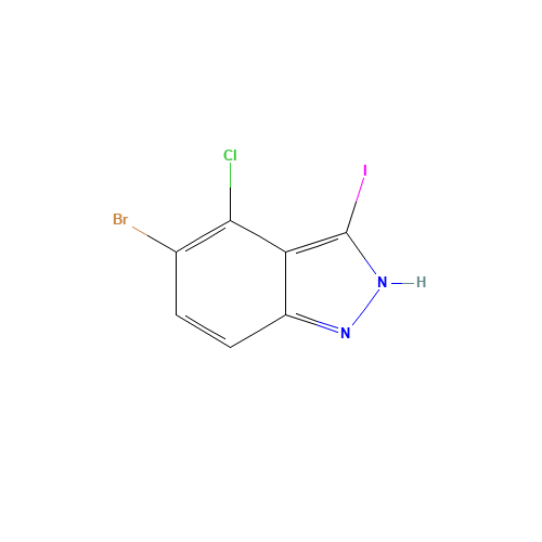5-bromo-4-chloro-3-iodo-2H-indazole (CAS: 1082040-21-8) - Related Chemical Product