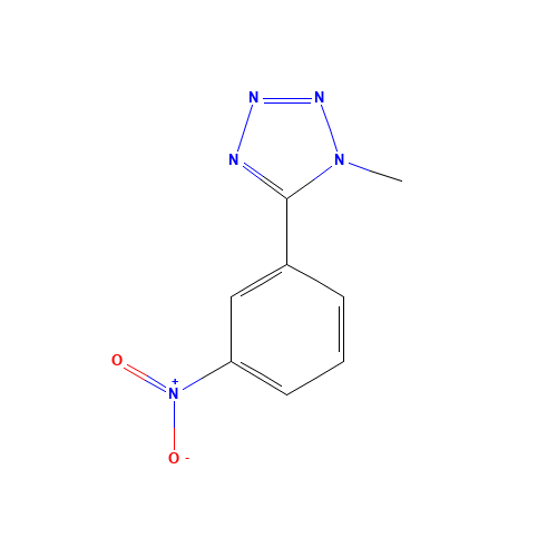 1-methyl-5-(3-nitrophenyl)tetrazole (CAS: 69746-32-3) - Related Chemical Product