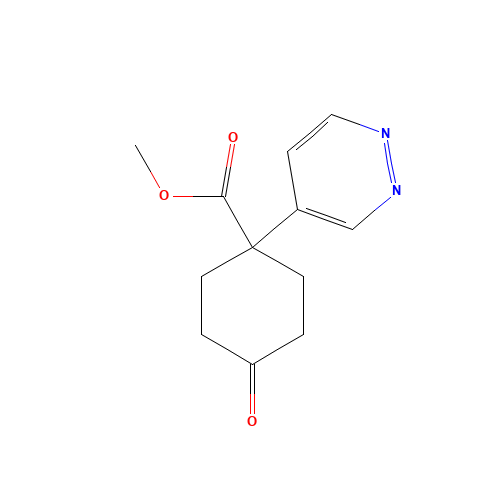 methyl 4-oxo-1-pyridazin-4-ylcyclohexane-1-carboxylate (CAS: 960371-38-4) - Related Chemical Product