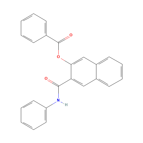 [3-(phenylcarbamoyl)naphthalen-2-yl] benzoate (CAS: 95490-30-5) - Related Chemical Product