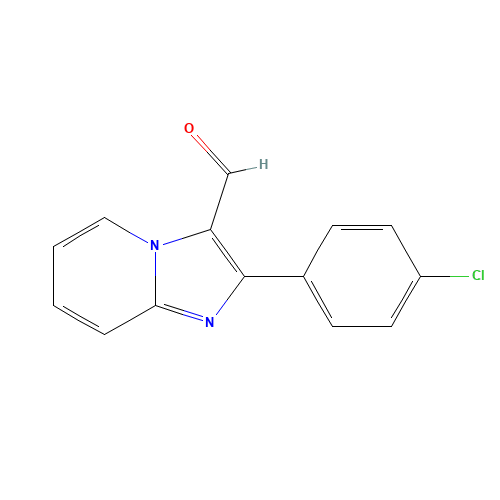 2-(4-chlorophenyl)imidazo[1,2-a]pyridine-3-carbaldehyde (CAS: 30493-06-2) - Related Chemical Product