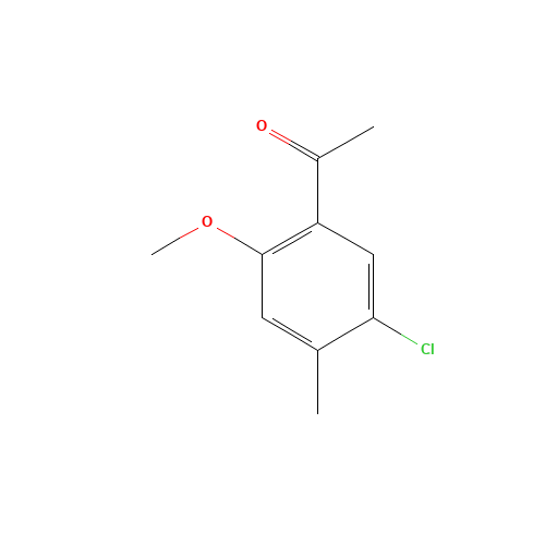 1-(5-chloro-2-methoxy-4-methylphenyl)ethanone (CAS: 28478-40-2) - Related Chemical Product