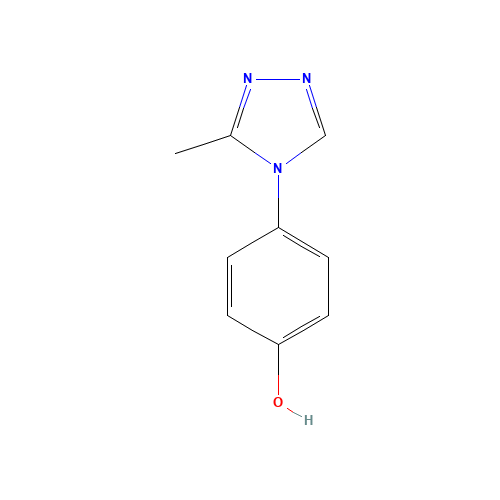 4-(3-methyl-1,2,4-triazol-4-yl)phenol (CAS: 68337-75-7) - Related Chemical Product