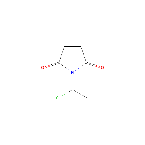 1-(1-chloroethyl)pyrrole-2,5-dione (CAS: 55943-60-7) - Related Chemical Product