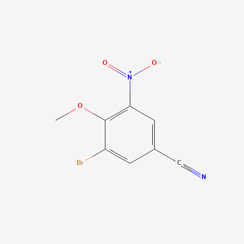 3-bromo-4-methoxy-5-nitrobenzonitrile (CAS: 58139-82-5) - Related Chemical Product