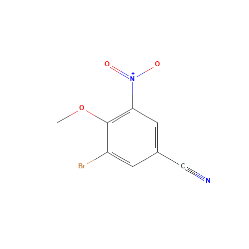3-bromo-4-methoxy-5-nitrobenzonitrile (CAS: 58139-82-5) - Related Chemical Product