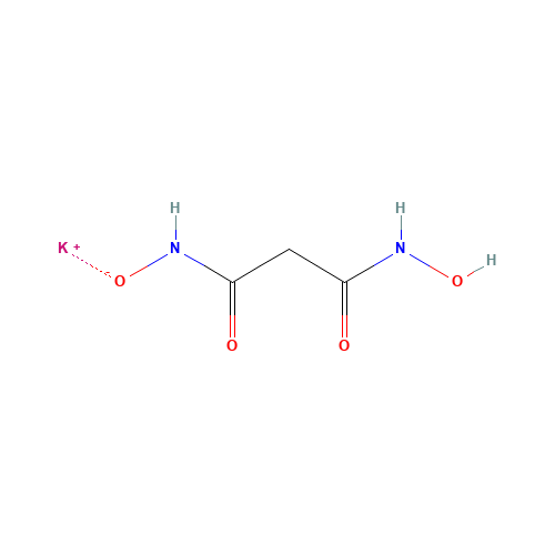 potassium;N-hydroxy-N'-oxidopropanediamide (CAS: 18872-90-7) - Related Chemical Product