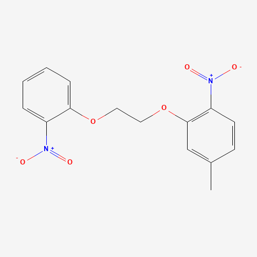 4-methyl-1-nitro-2-[2-(2-nitrophenoxy)ethoxy]benzene (CAS: 96315-08-1) - Related Chemical Product