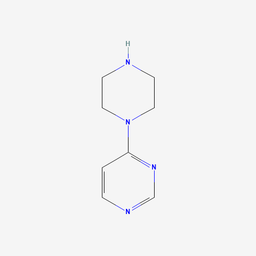 4-piperazin-1-ylpyrimidine (CAS: 51047-52-0) - Chemical Structure and Molecular Formula 