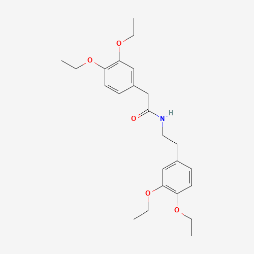 2-(3,4-diethoxyphenyl)-N-[2-(3,4-diethoxyphenyl)ethyl]acetamide (CAS: 71457-14-2) - Related Chemical Product