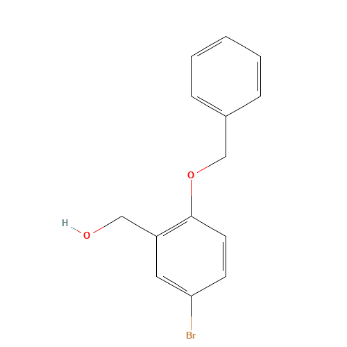 (5-bromo-2-phenylmethoxyphenyl)methanol (CAS: 177759-46-5) - Related Chemical Product