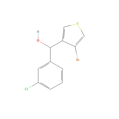 (4-bromothiophen-3-yl)-(3-chlorophenyl)methanol (CAS: 1014645-10-3) - Related Chemical Product