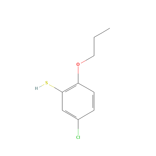 5-chloro-2-propoxybenzenethiol (CAS: 905807-42-3) - Related Chemical Product