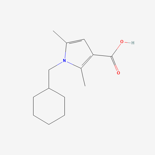 1-(cyclohexylmethyl)-2,5-dimethylpyrrole-3-carboxylic acid (CAS: 1096821-34-9) - Related Chemical Product