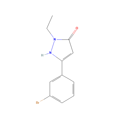 5-(3-bromophenyl)-2-ethyl-1H-pyrazol-3-one (CAS: 1289203-46-8) - Related Chemical Product
