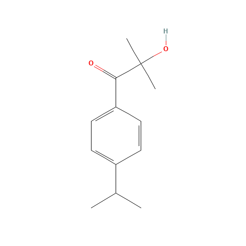 2-hydroxy-2-methyl-1-(4-propan-2-ylphenyl)propan-1-one (CAS: 69673-85-4) - Related Chemical Product