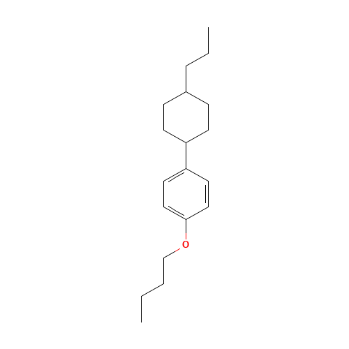 1-butoxy-4-(4-propylcyclohexyl)benzene (CAS: 79709-84-5) - Related Chemical Product