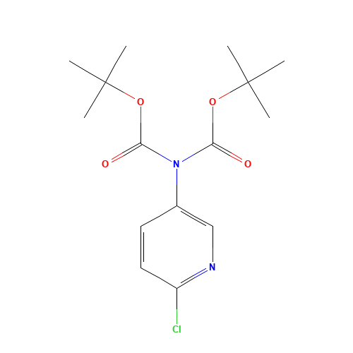 tert-butyl N-(6-chloropyridin-3-yl)-N-[(2-methylpropan-2-yl)oxycarbonyl]carbamate (CAS: 1044148-99-3) - Related Chemical Product