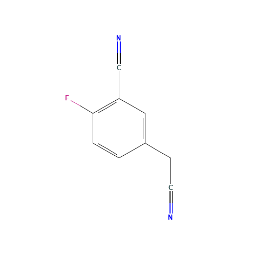 5-(cyanomethyl)-2-fluorobenzonitrile (CAS: 519059-09-7) - Related Chemical Product