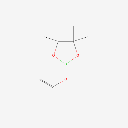 4,4,5,5-tetramethyl-2-prop-1-en-2-yloxy-1,3,2-dioxaborolane (CAS: 960048-87-7) - Related Chemical Product
