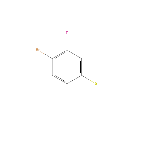 1-bromo-2-fluoro-4-methylsulfanylbenzene (CAS: 917562-25-5) - Related Chemical Product