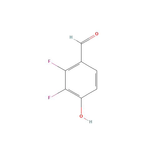 2,3-difluoro-4-hydroxybenzaldehyde (CAS: 676500-39-3) - Related Chemical Product