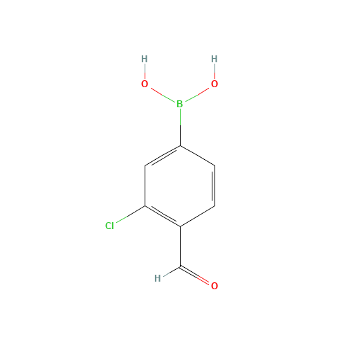 (3-chloro-4-formylphenyl)boronic acid (CAS: 1072952-53-4) - Related Chemical Product