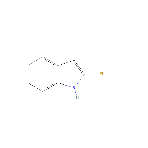 1H-indol-2-yl(trimethyl)silane (CAS: 116491-57-7) - Related Chemical Product