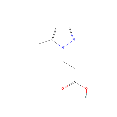 3-(5-methylpyrazol-1-yl)propanoic acid (CAS: 180741-46-2) - Related Chemical Product