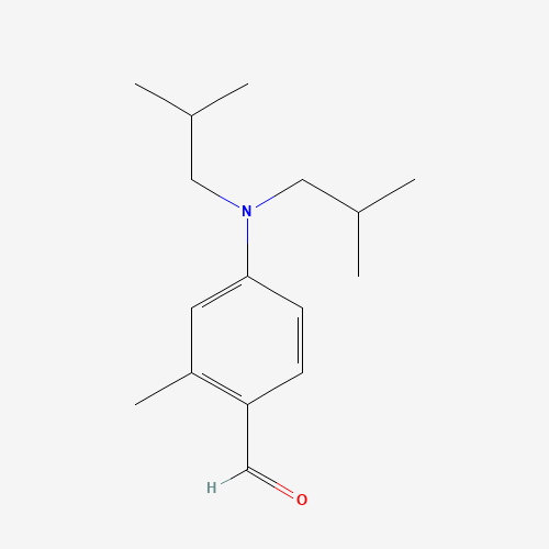 4-[bis(2-methylpropyl)amino]-2-methylbenzaldehyde (CAS: 217314-58-4) - Related Chemical Product