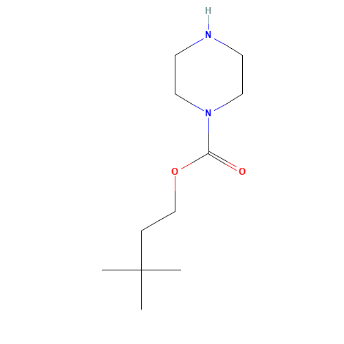 3,3-dimethylbutyl piperazine-1-carboxylate (CAS: 291508-76-4) - Related Chemical Product